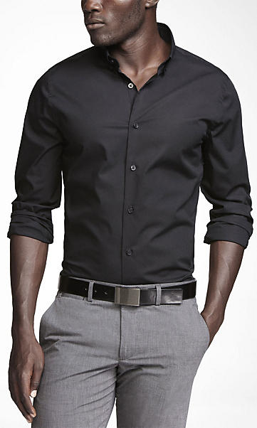 Extra Slim 1Mx Button-Down Collar Shirt